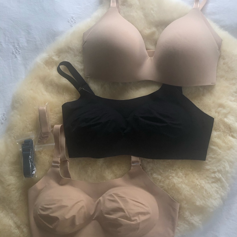 3 Size 6 Knix bras